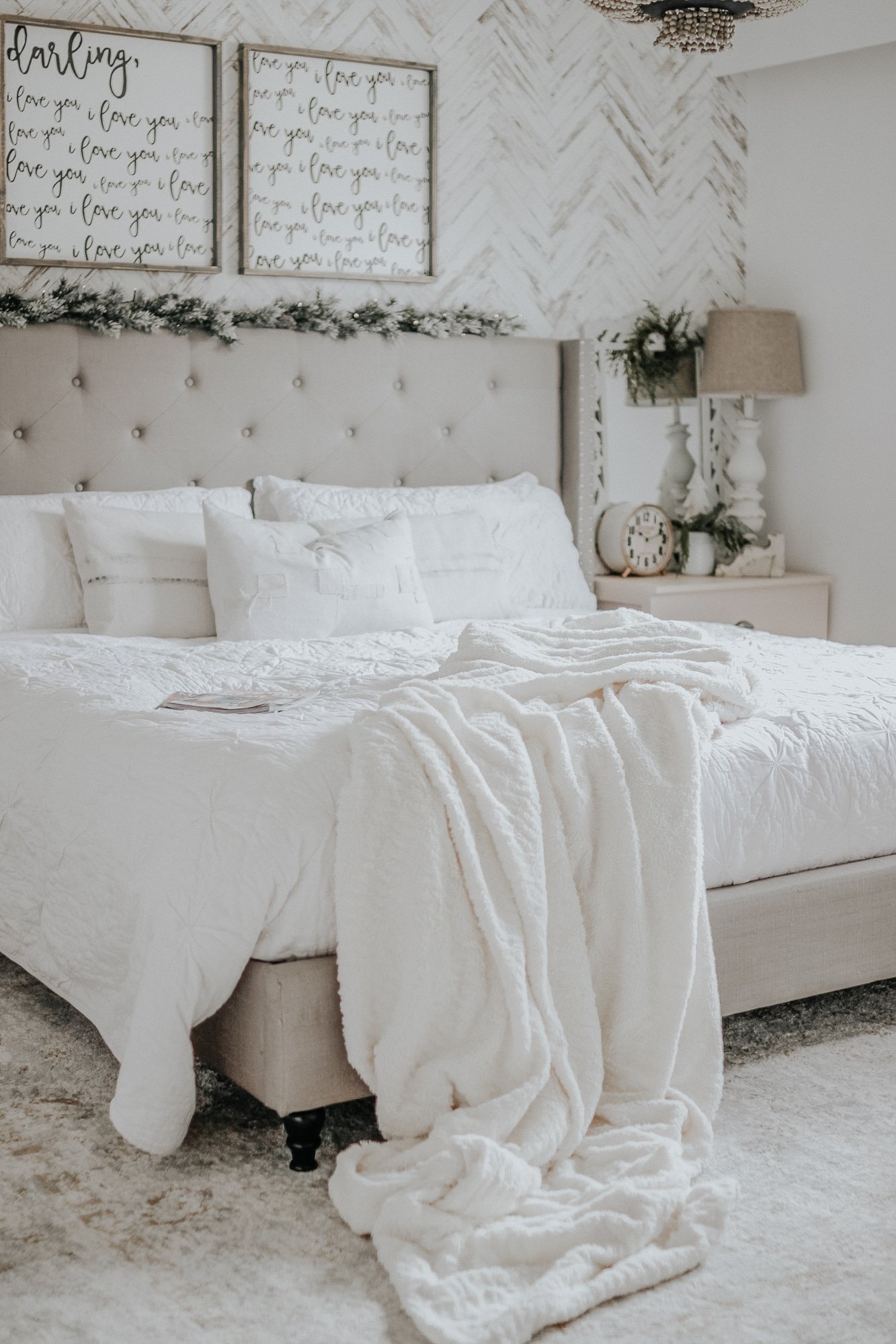 Holiday Modern Farmhouse Walk Through . How I styled our modern farmhouse for Christmas, it doesn't have to be expensive.