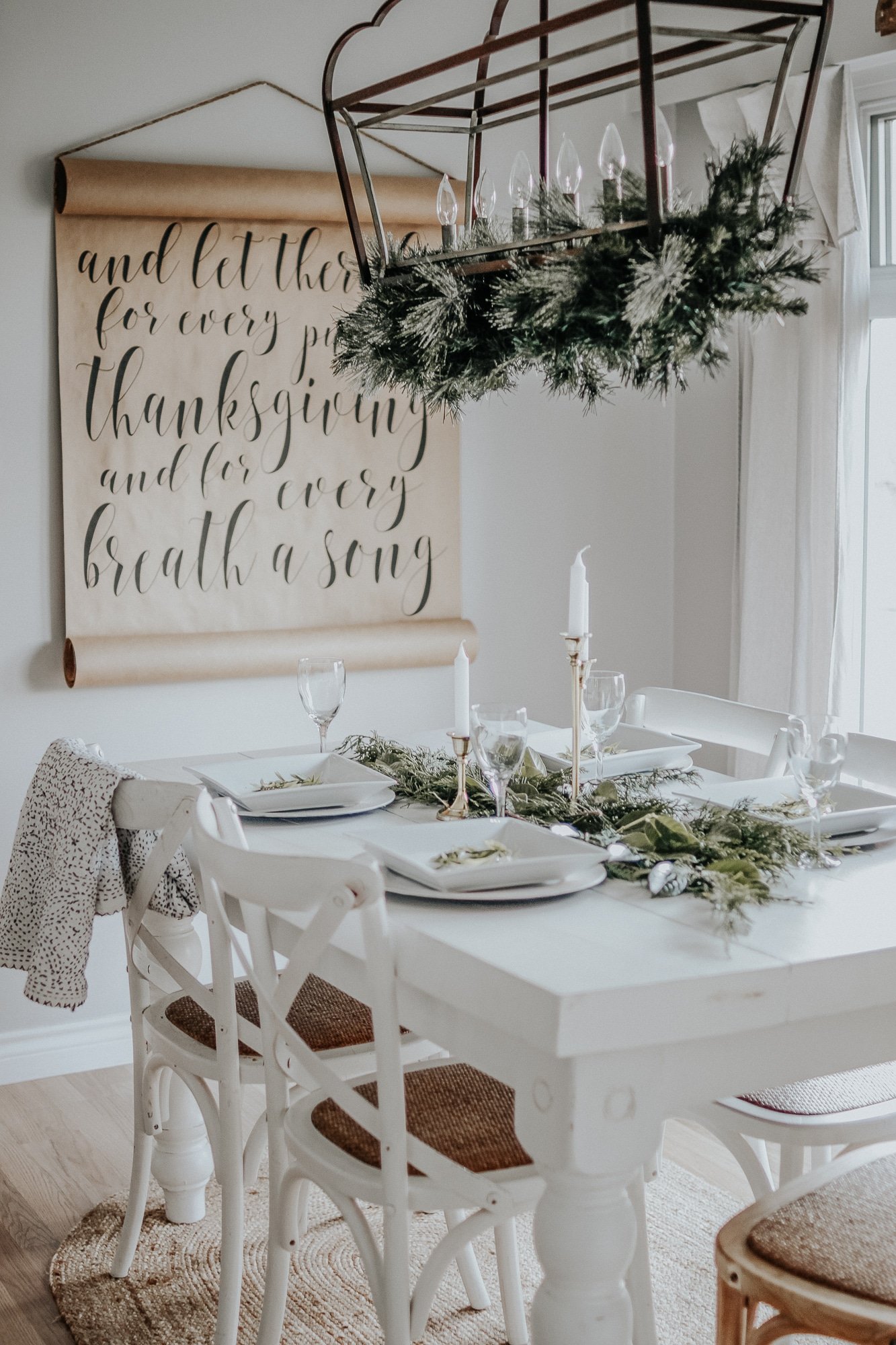 Holiday Modern Farmhouse Walk Through . How I styled our modern farmhouse for Christmas, it doesn't have to be expensive.