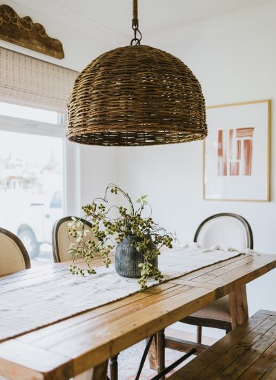 Airy White Dining Room